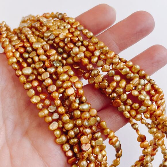 Silpada N1366 Pearl Necklace Multi Strand Freshwater 925 Boho Jewelry - Picture 4 of 10